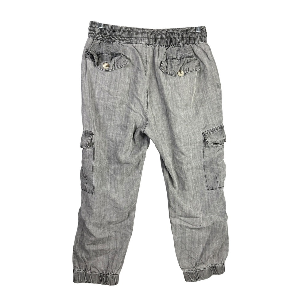 Dress Forum Los Angeles Grey Cargo Jogger Pants Women Size Large Drawstring L - Picture 4 of 7